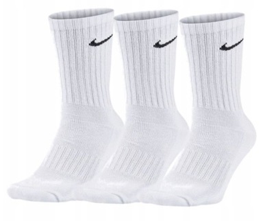 Skarpetki Nike SX4508-101 biały rozmiar 36-39
