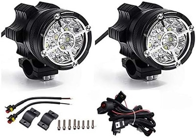 KASER PAR FAROS PARTE DELANTERA MOTOCYKLOWYCH GUAD ATV, ADICIONAL LUZ  