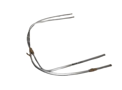 Alfa romeo giulia gt junior 63- хром шпонка молдинг скло задній фото №1