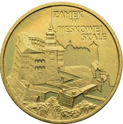 Moneta 2 zł. 1997 Zamek w Pieskowej Skale
