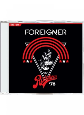 FOREIGNER LIVE AT THE RAINBOW '78 DVD/CD