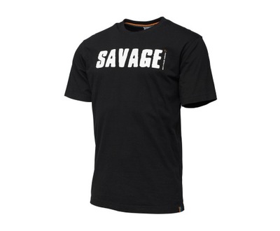 Koszulka Simply Savage Logo czarna rozm. XL