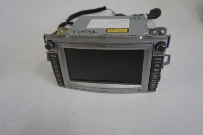 Toyota verso радиопроигрыватель навигация gps 86120-64040 86113-60w160 2011rok фото №1