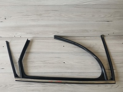 Hyundai santa fe iv молдинг прокладка хром двері лівий задня фото №1