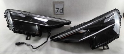 Audi q8 lift full led matrix левый фара лампа 4m8941039 фото №1