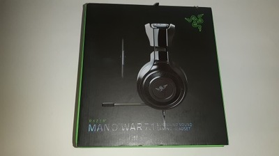 Słuchawki gamingowe Razer ManO'War 7.1 uszkodz.