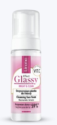 Lirene EFFECT GLASSY PIANKA MYJĄCA z wit C VEGAN 150 ml