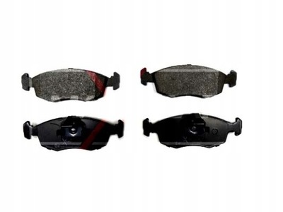 Тормозные колодки ham. fiat p. palio sien 00- maxgear фото №1