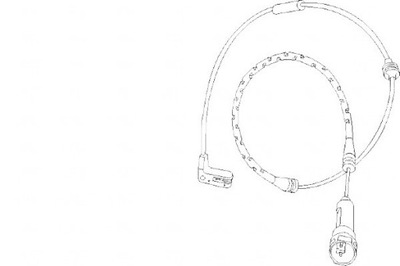 A.b.s. 39605 контакт предупредительный, износ накладок тормозных фото №1