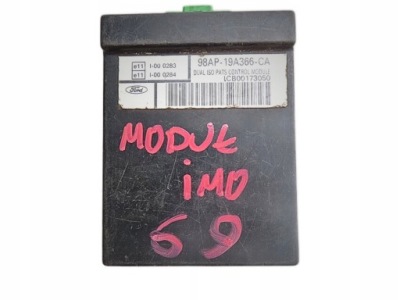 Модуль імобілайзер ford оригінальний номер 98ap-19a366-ca фото №1