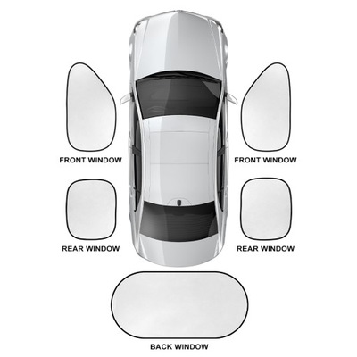 AUTO STIKLAI PARASOLKA APVALKALAS NA BMW X5 E70 F34 