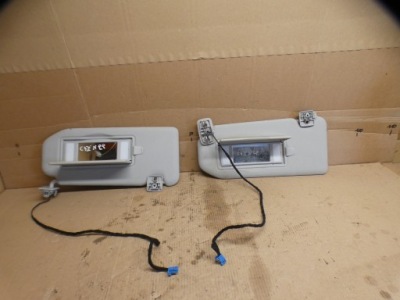 Citroen c4 2 b7 козырёк накладка солнцезащитная козырёк правый  левая фото №1