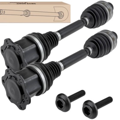 Приводной вал левая + правая audi a4 b8 2.0 tdi quattro механическая коробка передач фото №1