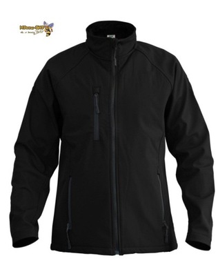 KURTKA SOFTSHELL JACKET CZARNA ZAMEK JHK M