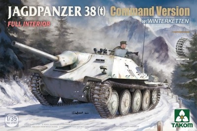 JAGDPANZER 38(t) Command Version 1:35 TAKOM 2181