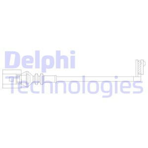Delphi lz0328 контакт предупредительный, износ накладок тормозных фото №1