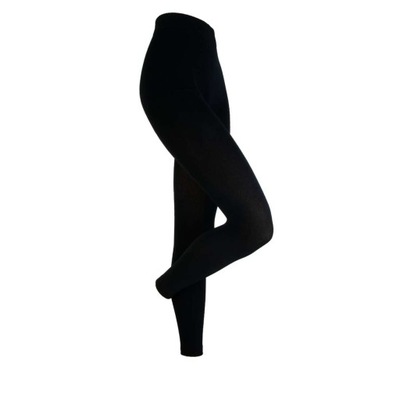 legginsy termiczne czarne 122-128 100den