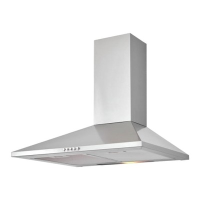Zanussi 60cm stainless steel top chimney cooker hood zhc60136x