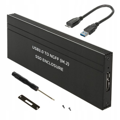 Obudowa dysku SSD M.2 SATA NGFF USB 3.0 aluminiowa