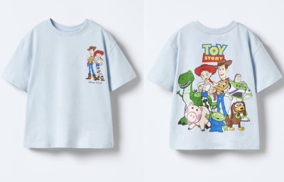 ZARA błękitna koszulka Toy Story Disney