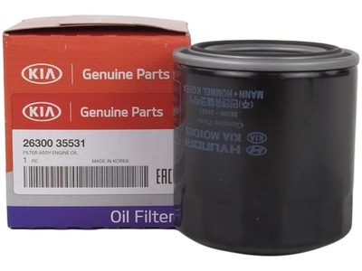 FILTRO ACEITES KIA KIA OE 2630035531 FILTRO ACEITES  