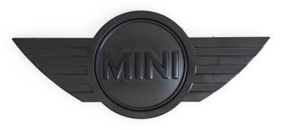 Emblemat MINI COOPER czarny matowy 115x50mm