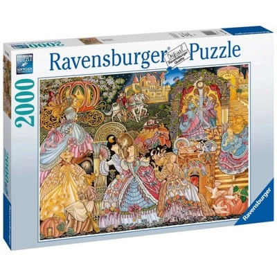 Ravensburger Puzzle 2D 2000 elementów: Kopciuszek 16568