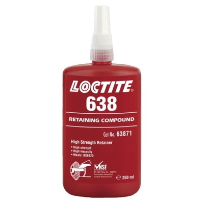 Loctite 638 250ml (mocowanie części współosiowych)