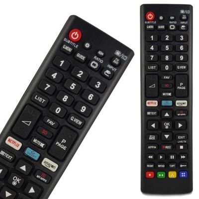 Pilot TV do LG RM-L1379 SMART 3D NETFLIX AMAZON