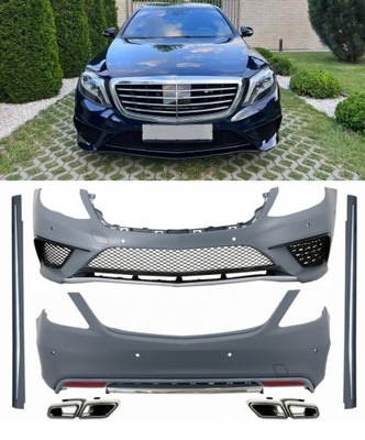 PARAGOLPES BODY KIT MERCEDES S W222 13-17 S65 S63 AMG  