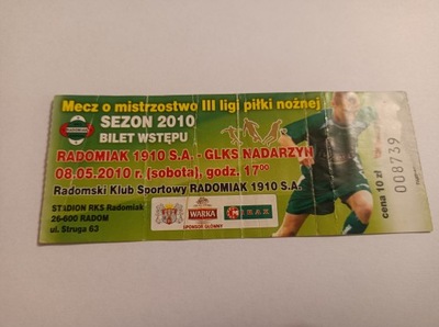 RADOMIAK RADOM - GLKS NADARZYN 08-05-2010