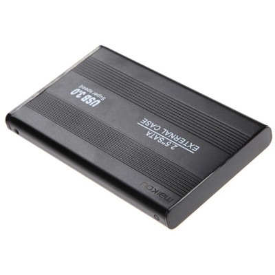 2,5-calowa obudowa zewnętrznego dysku twardego USB 3.0 na dysk SSD w kolorze czarnym