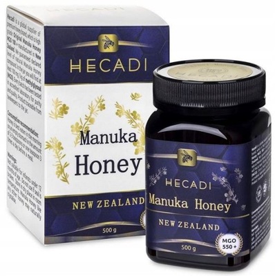 Miód manuka 550+500g Hecadi NEW ZELAND