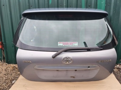 Toyota corolla e12 02-06 крышка багажника задняя 8q3 фото №1