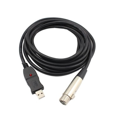 mikrofonowy USB Czarny