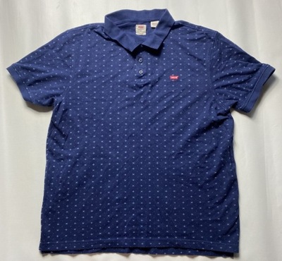 Levi's LEVI STRAUSS LEVIS ORYGINALNE GRANATOWE POLO rozmiar XL