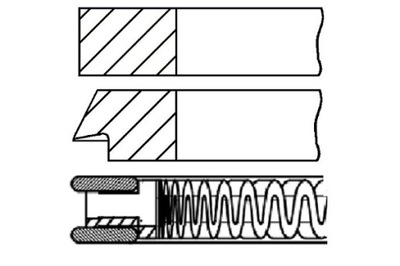 GOETZE КІЛЬЦЯ ПОРШНЕВІ КОМПЛЕКТ FOR KA + III 1.5 01 2017-FOR KA + III