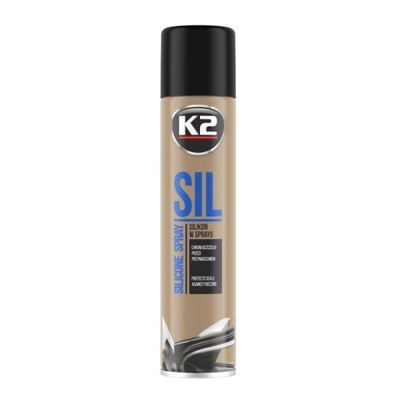 K2 SIL SPRAY SILIKONOWY DO USZCZELEK 300ML