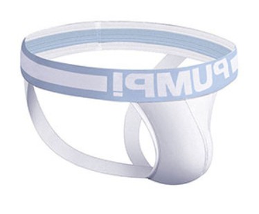 PUMP JOCKSTRAP MAJTKI M BIAŁY GYM FIT CLASSIC