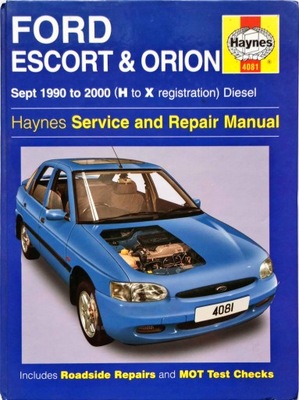 HAYNES - FORD ESCORT & ORION [1990-2000]