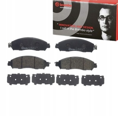 Тормозные колодки тормозные перед brembo do nissan nv200 фото №1