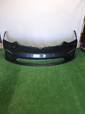 Tesla x plaid бампер передний перед оригинал фото №1