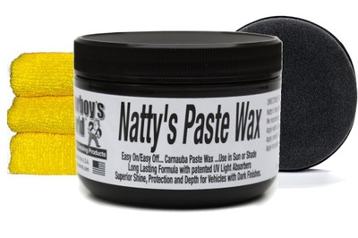 Poorboy's World Natty's Paste Wax Black Wosk do ciemnego lakieru