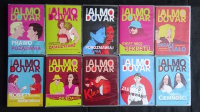 Pedro Almodovar - zestaw 10 DVD - kolekcja - lektor PL - napisy PL