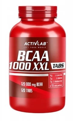 ACTIVLAB BCAA 1000 XXL 120 TABS AMINOKWASY