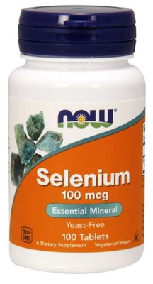 NOW FOODS SELEN 100mcg 100t SELENOMETIONINA