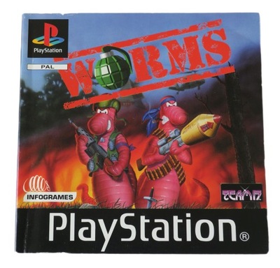PS1 WORMS INSTRUKCJA PLAYSTATION 1 PSX