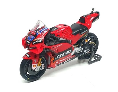 MAISTO Motocykl DUCATI DESMOSEDICI GP LENOVO 2022 #43 Miller 1/18 36391