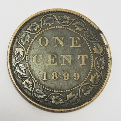 KANADA 1 cent 1899