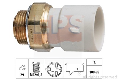 FAE 1.850.182 CONMUTADOR TERMICZNY, VENTILADOR DEL RADIADOR OPEL  